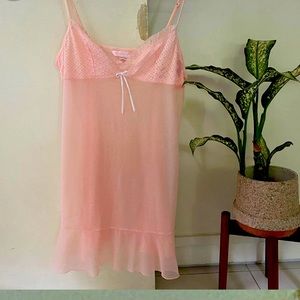 Vintage Victoria’s Secret Baby Pink Slip